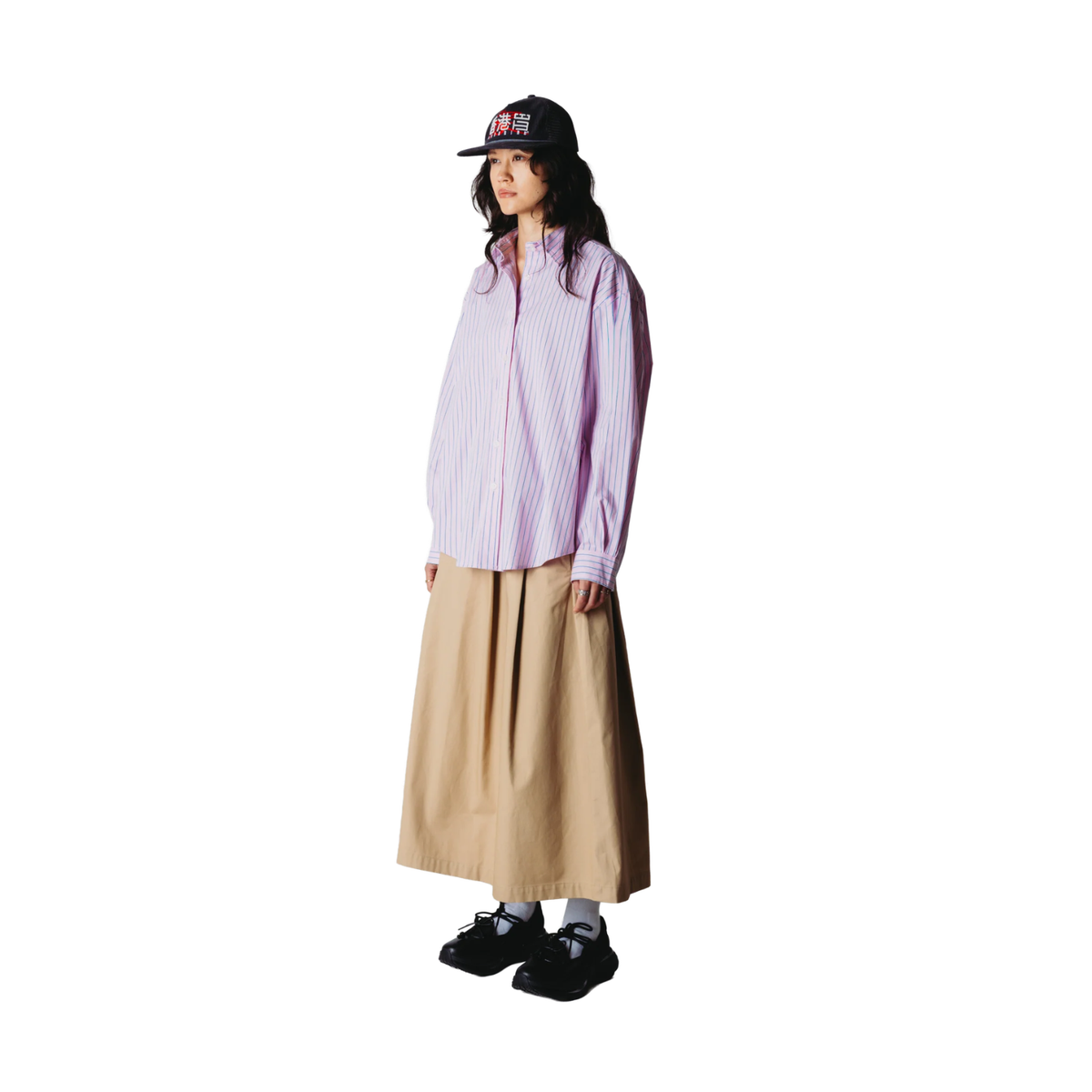 Woodbird W Liva Stripe Shirt Pink