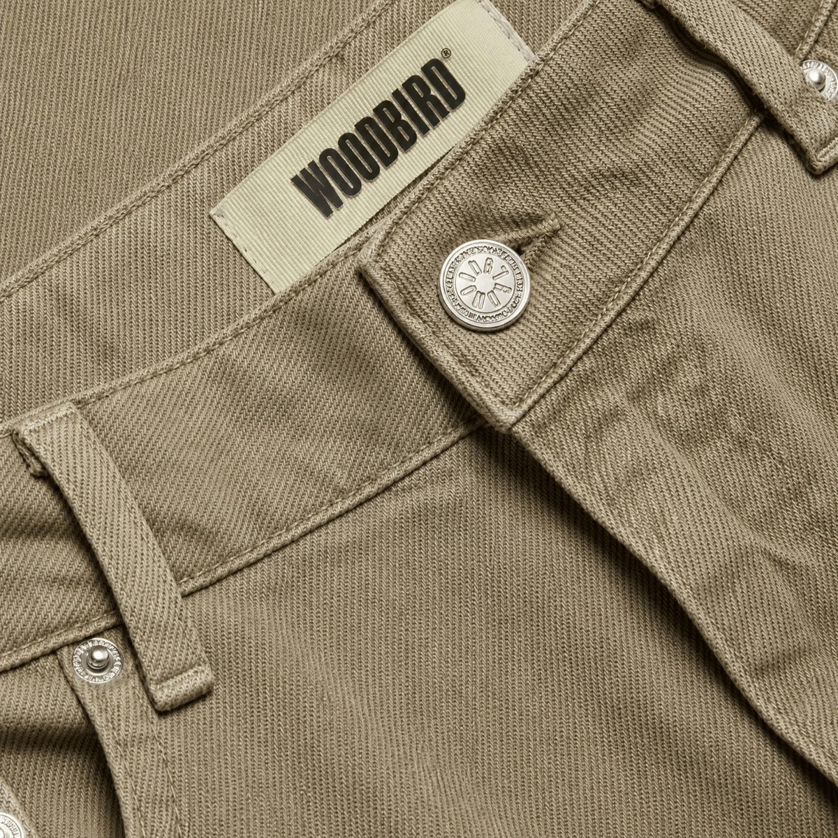 Woodbird W Vega Base Jeans Sand