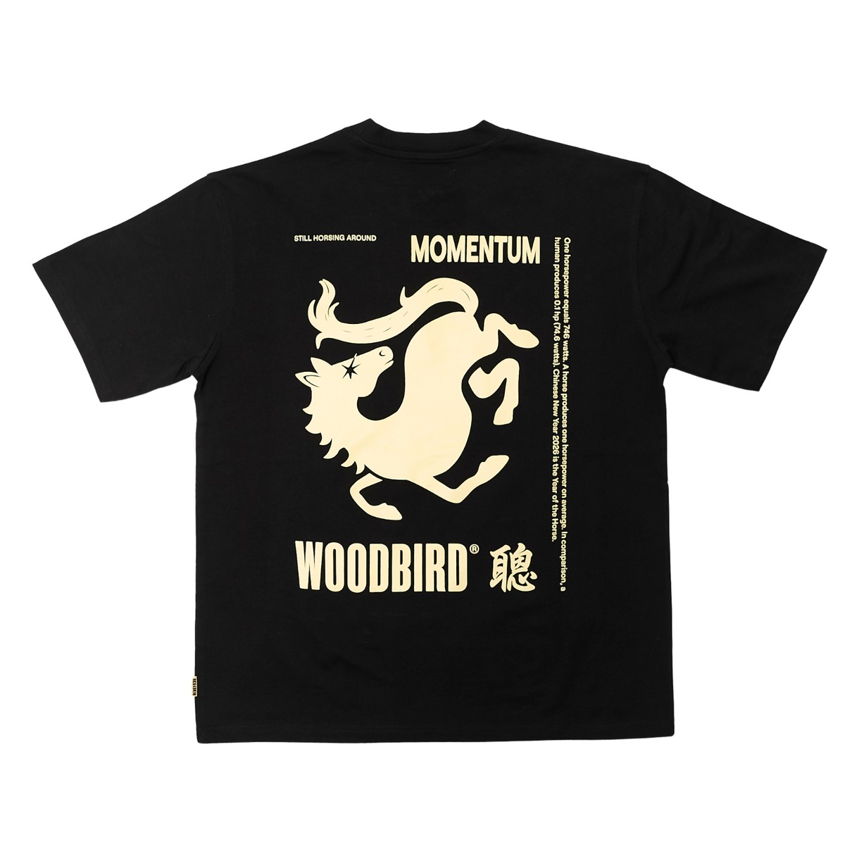 Woodbird X Momentum "Horsin Around" Tee