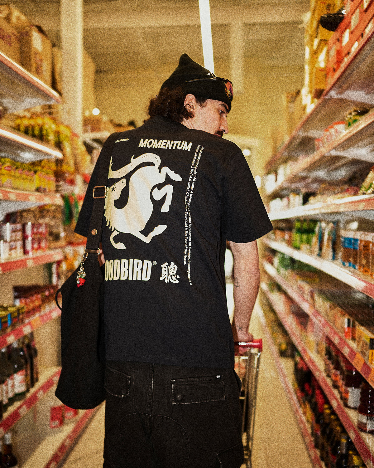 Woodbird X Momentum "Horsin Around" Tee