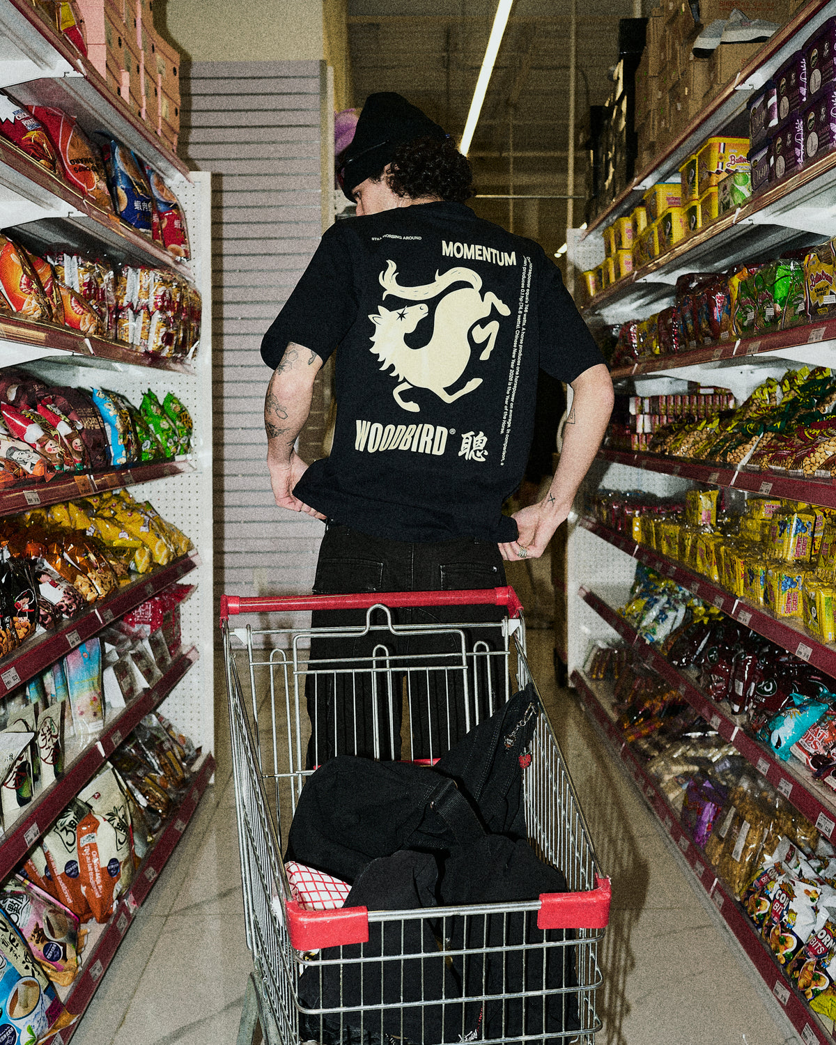 Woodbird X Momentum "Horsin Around" Tee