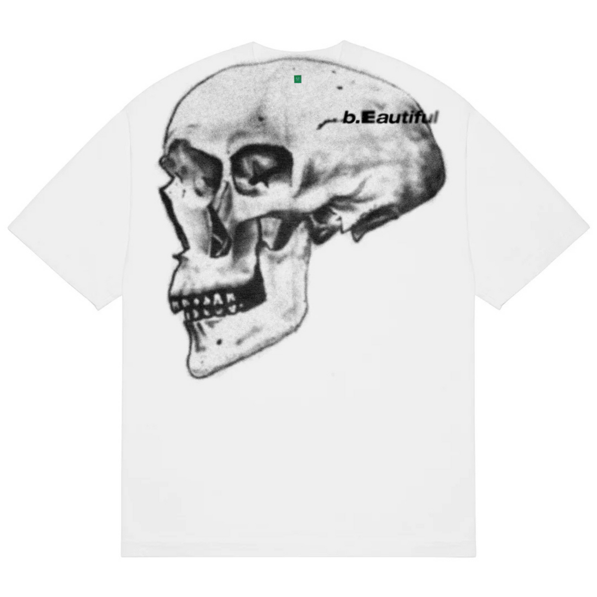 b.EAUTIFUL X Shiga Skull T-Shirt White