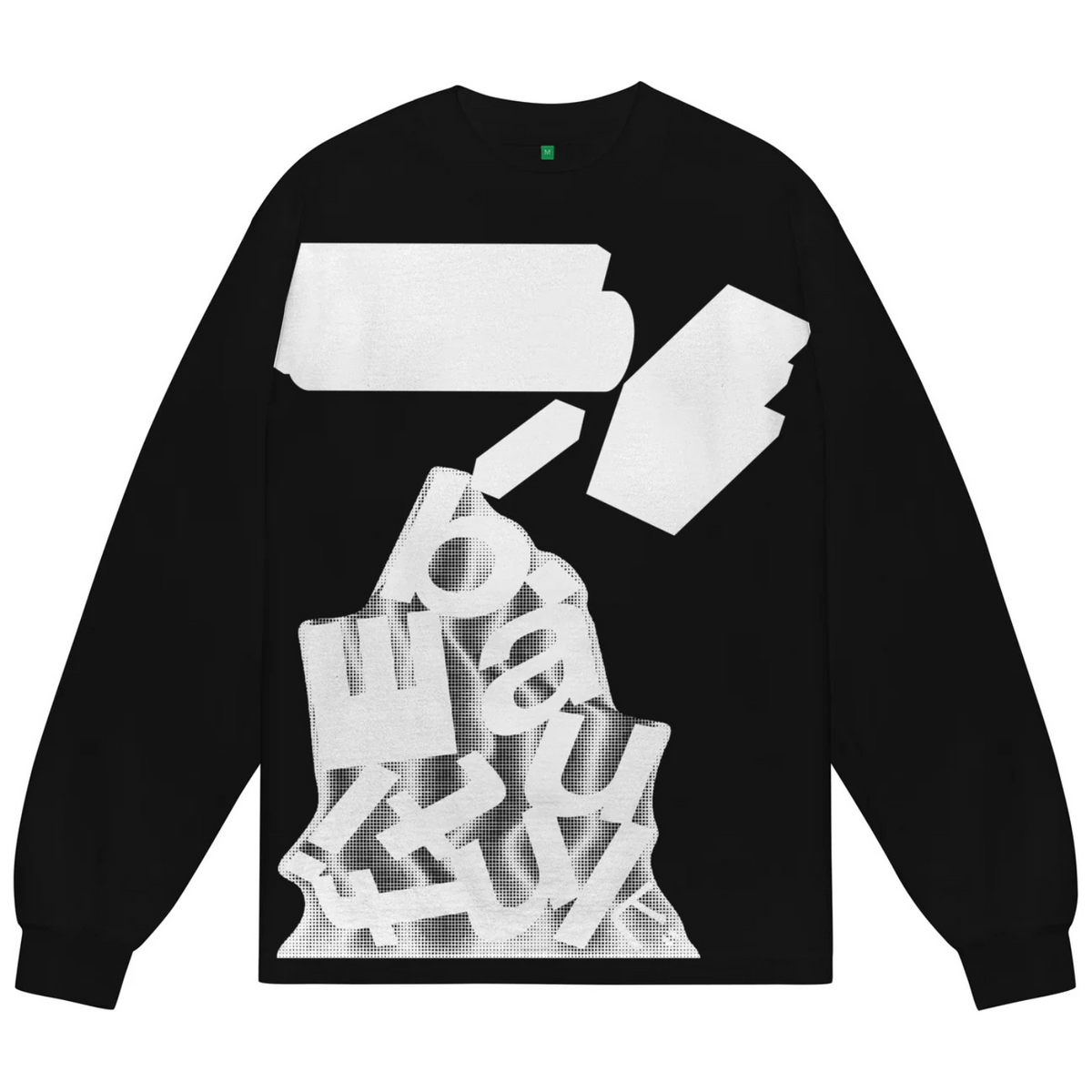 b.Eautiful x Kenichi Kuromaru Net LS Shirt Black