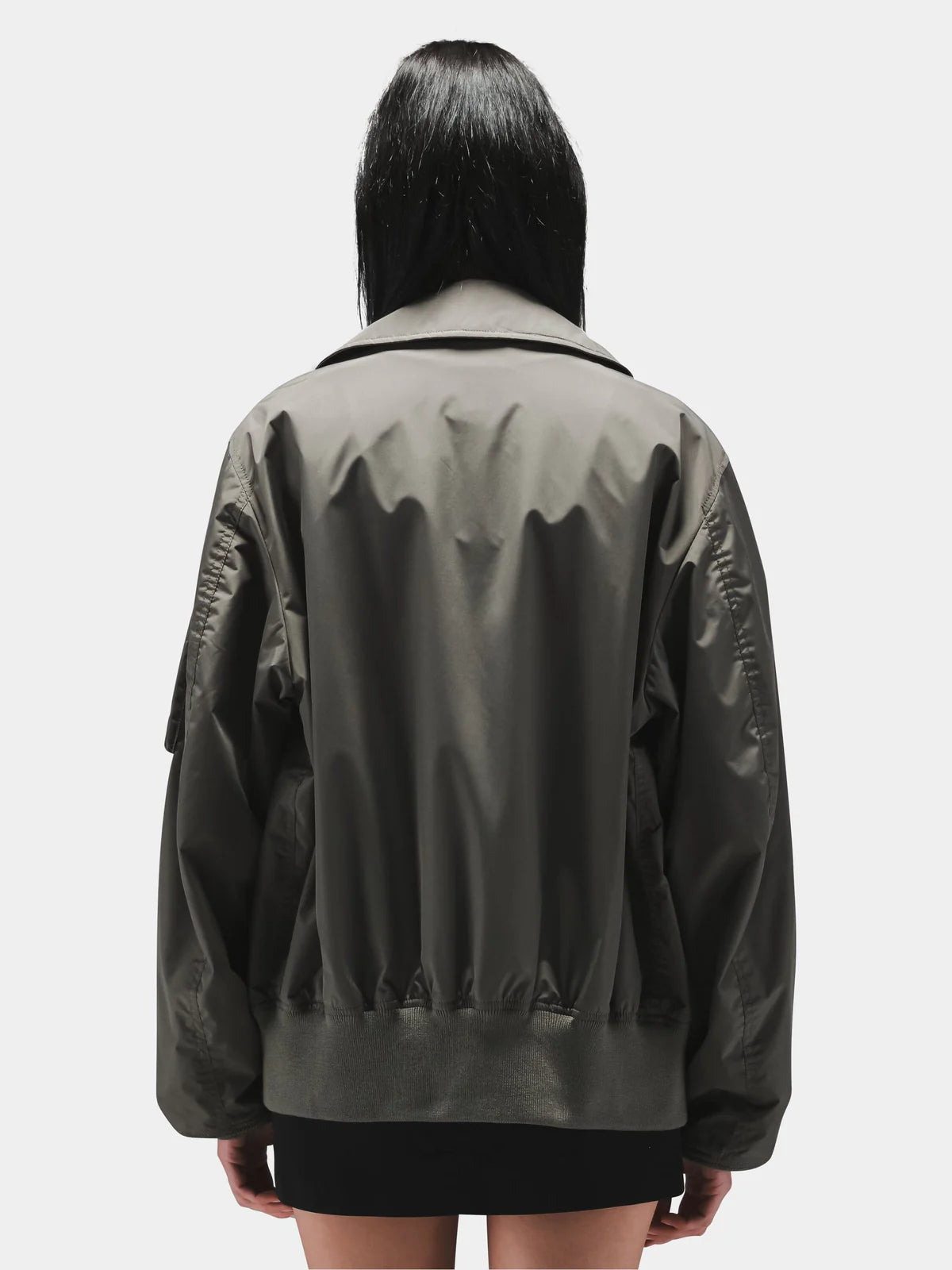 Alpha Industries CWU 36/P Relaxed Patched Flight Jacket Field Gray