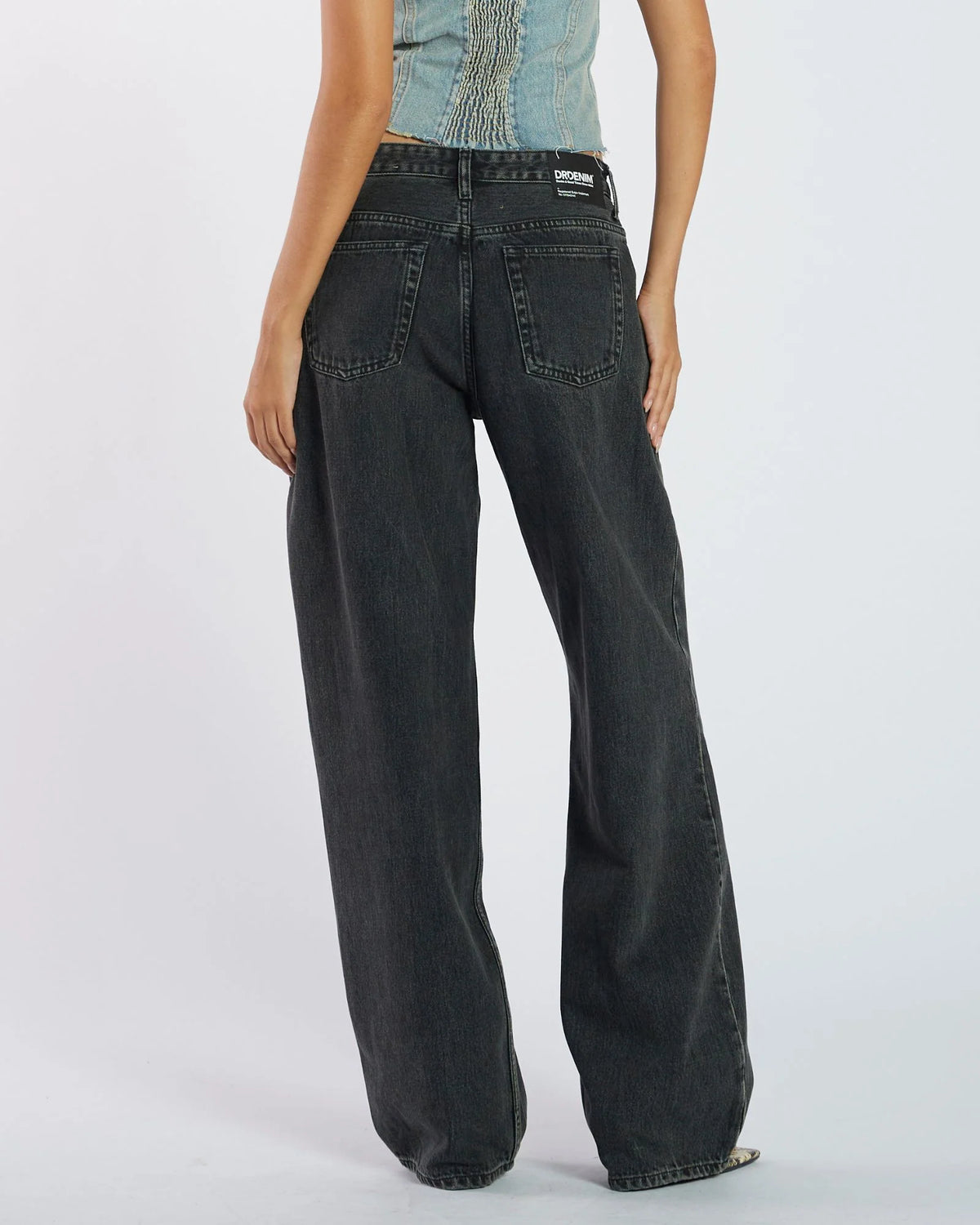 Dr.Denim W Hill Jean Aged Black