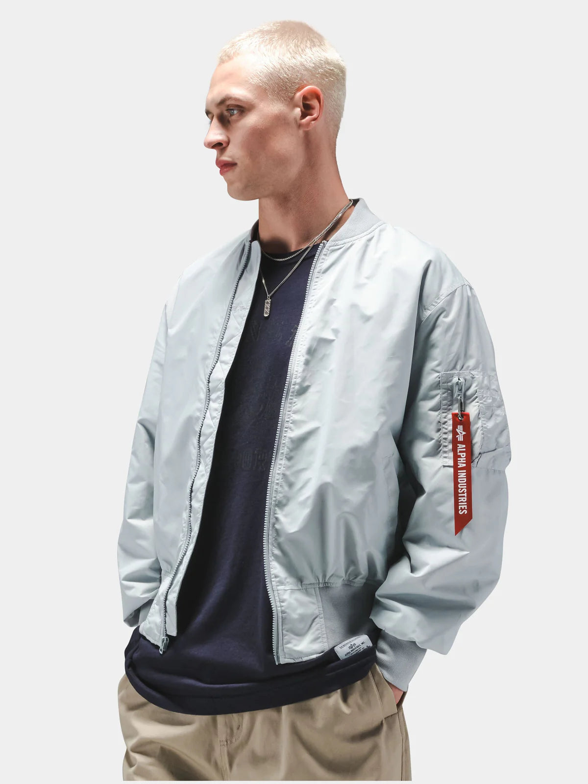 Alpha Industries L-2B Hunter Relaxed Flight Jacket Mist