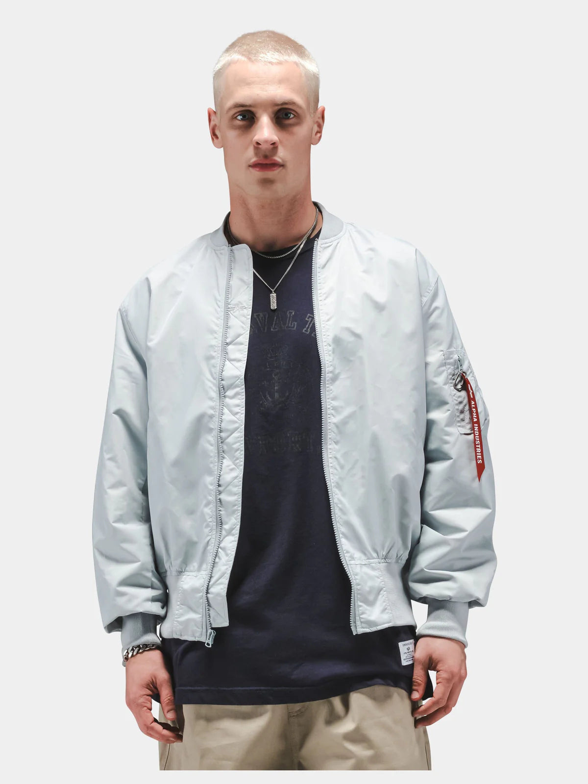Alpha Industries L-2B Hunter Relaxed Flight Jacket Mist