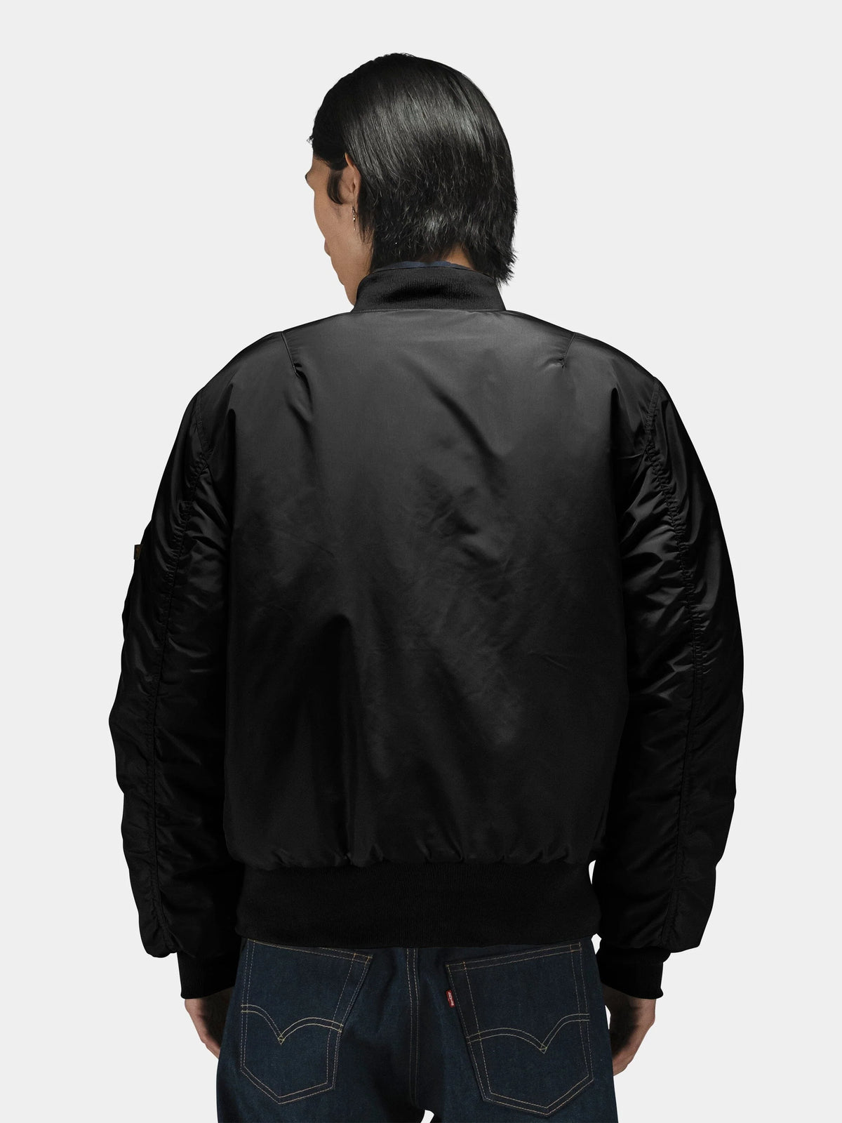 Alpha Industries MA-1 Oxford Flight Jacket Black