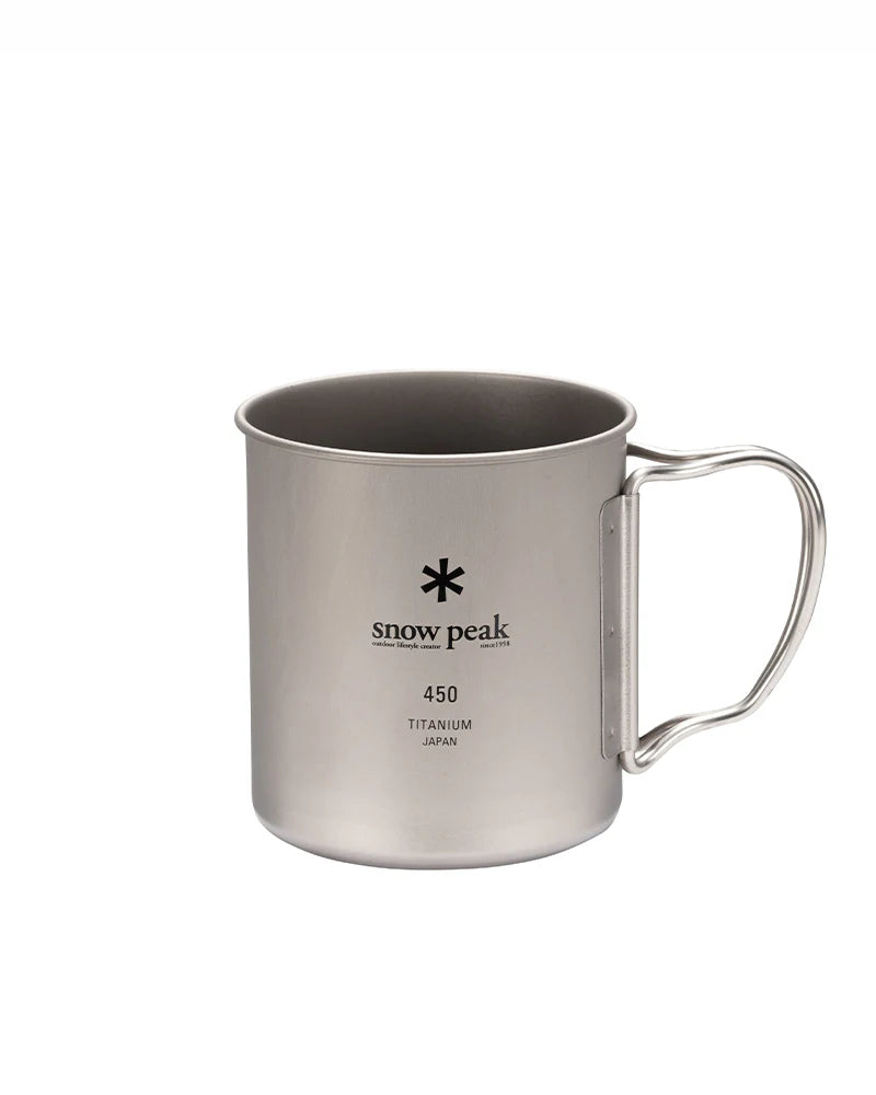 Snow Peak Titanium Single Wall 450 Mug