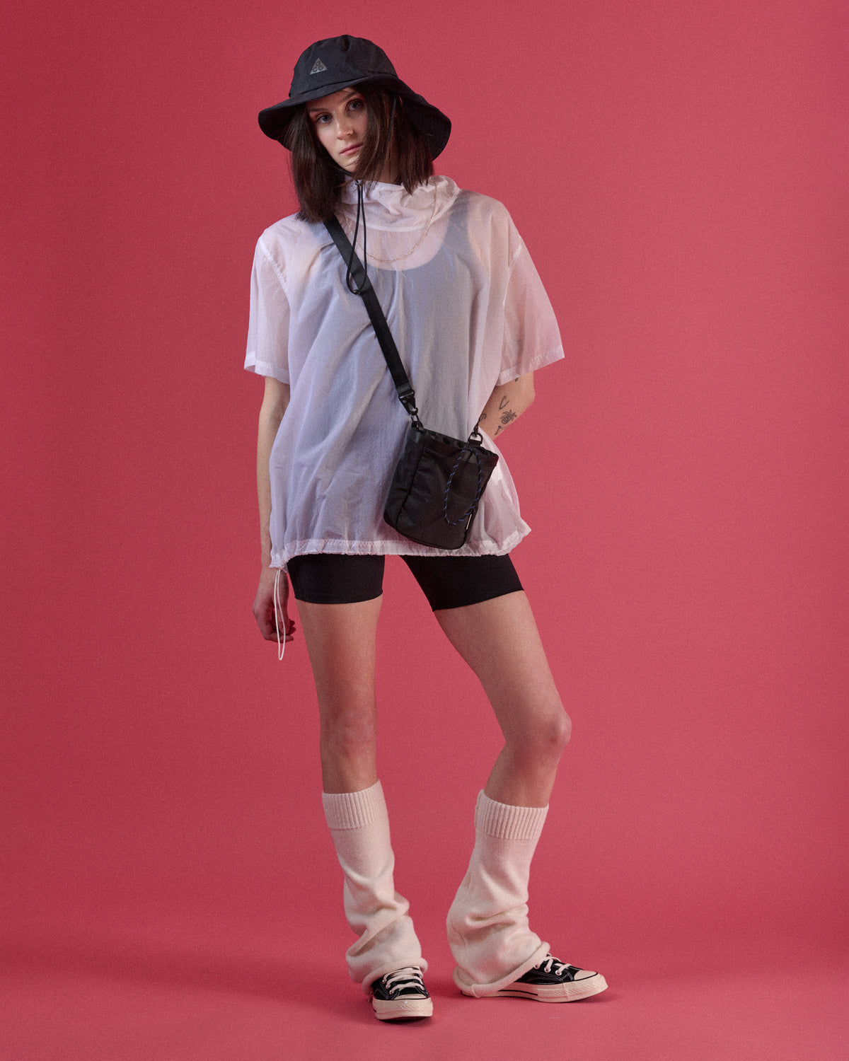 SHEER STRING SHORT SLEEVE ANOARK