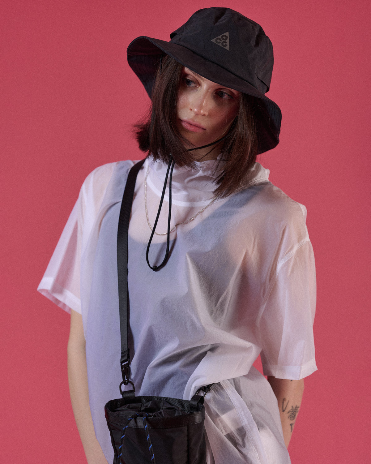 SHEER STRING SHORT SLEEVE ANOARK