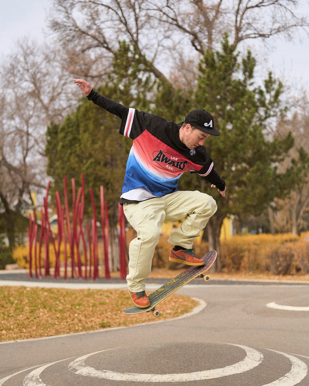 Awake Mesh Football Jersey - Black Multi