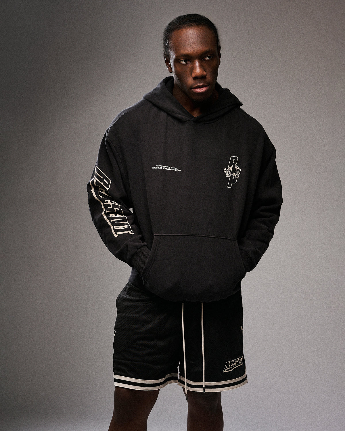 PUMA X Represent Short I Puma Black