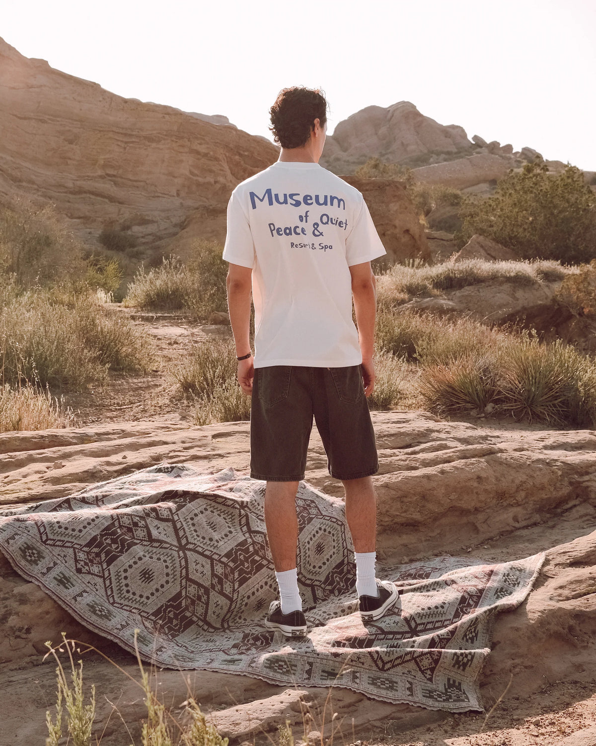 Museum of Peace and Quiet Resort T-Shirt White