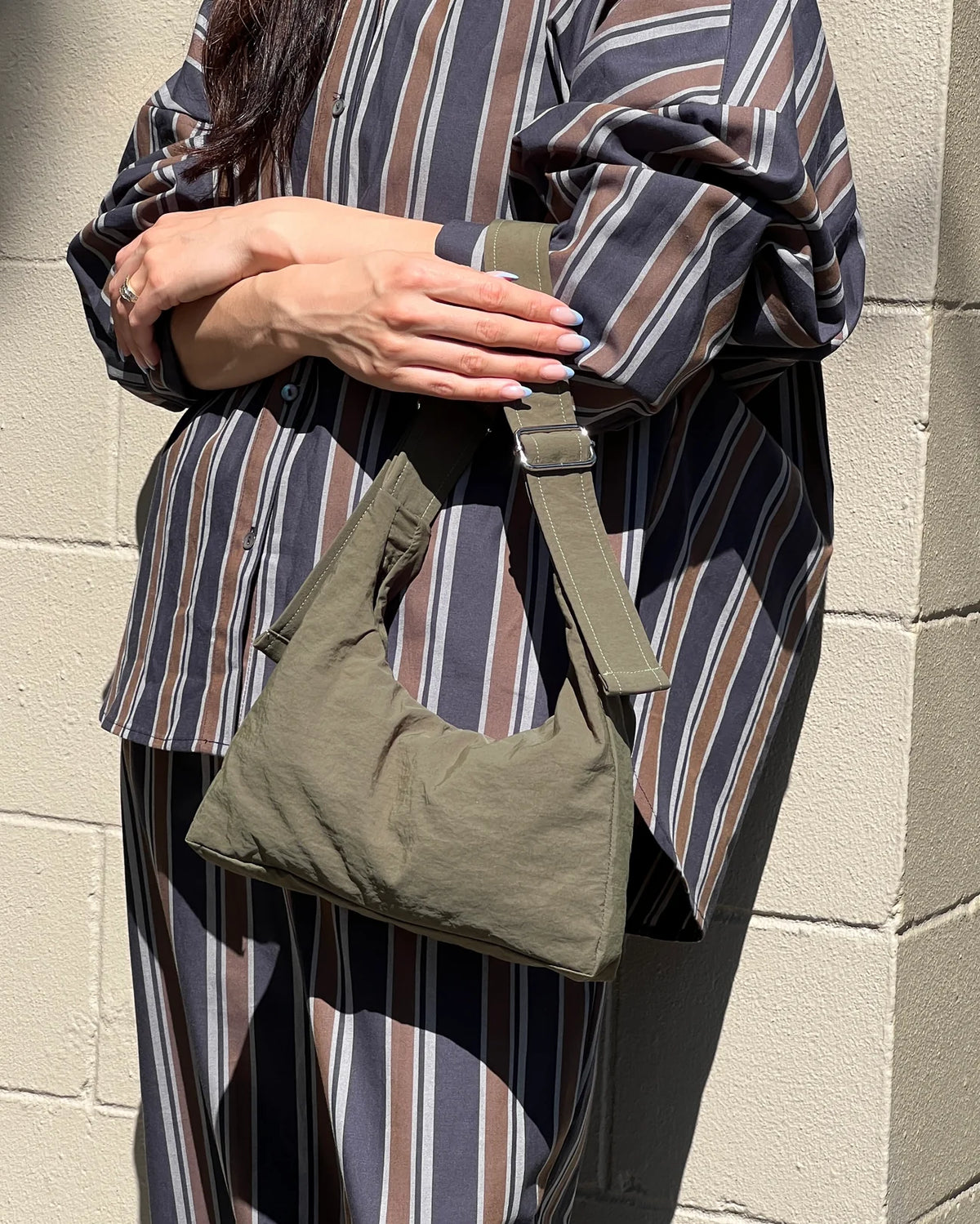 MINA BAG - MOSS NYLON