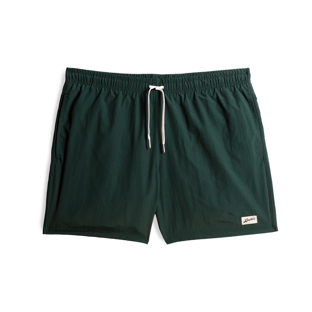 Bather Solid Swim Trunks - Pine