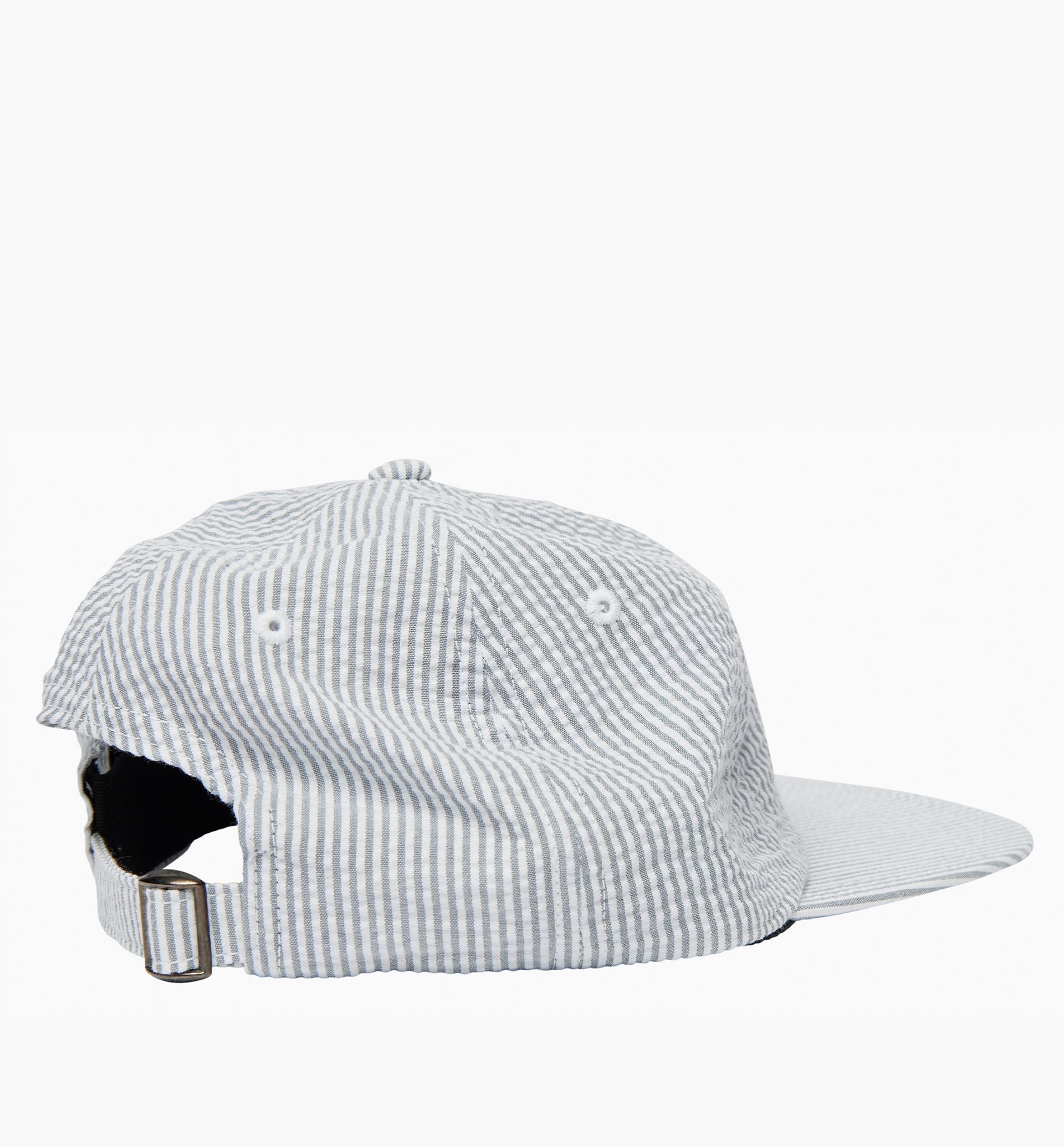 CLASSIC LOGO 6 PANEL HAT - WHITE GREY I PARRA - Momentum Clothing