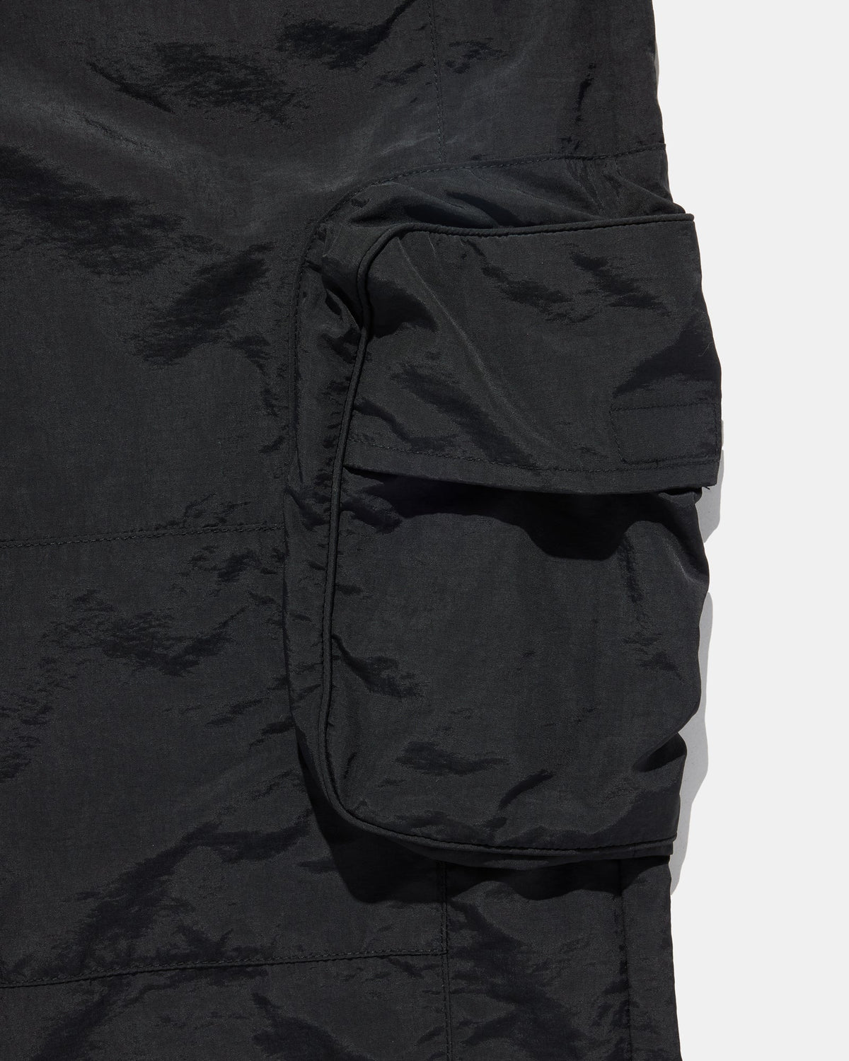 SUPERVSN S-Grid Cargo Pant Black 