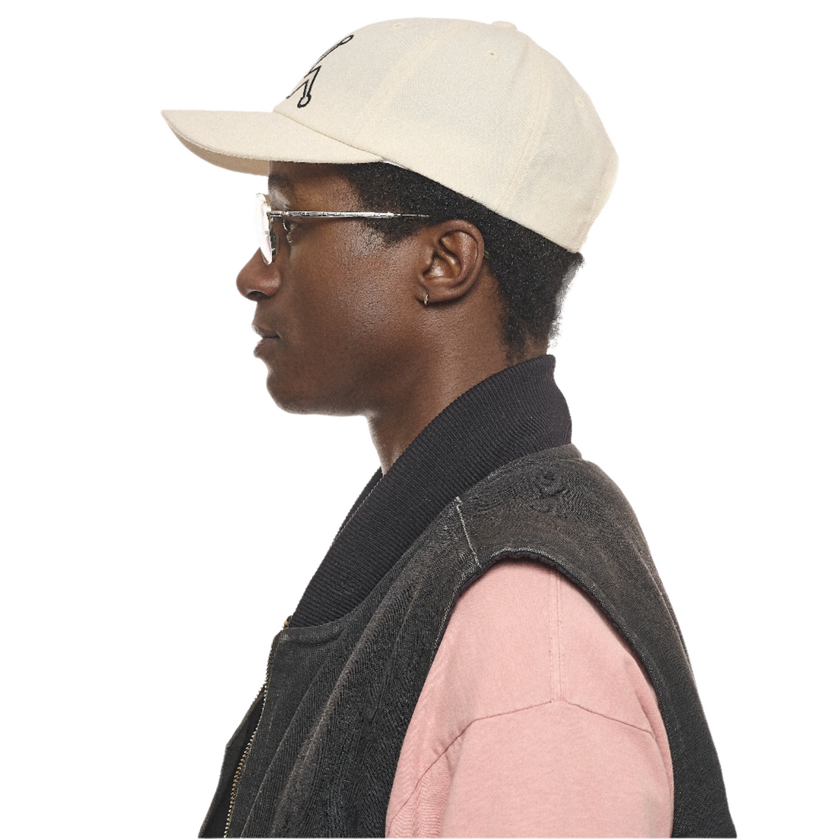 LP BENT CROWN CAP - SNOW