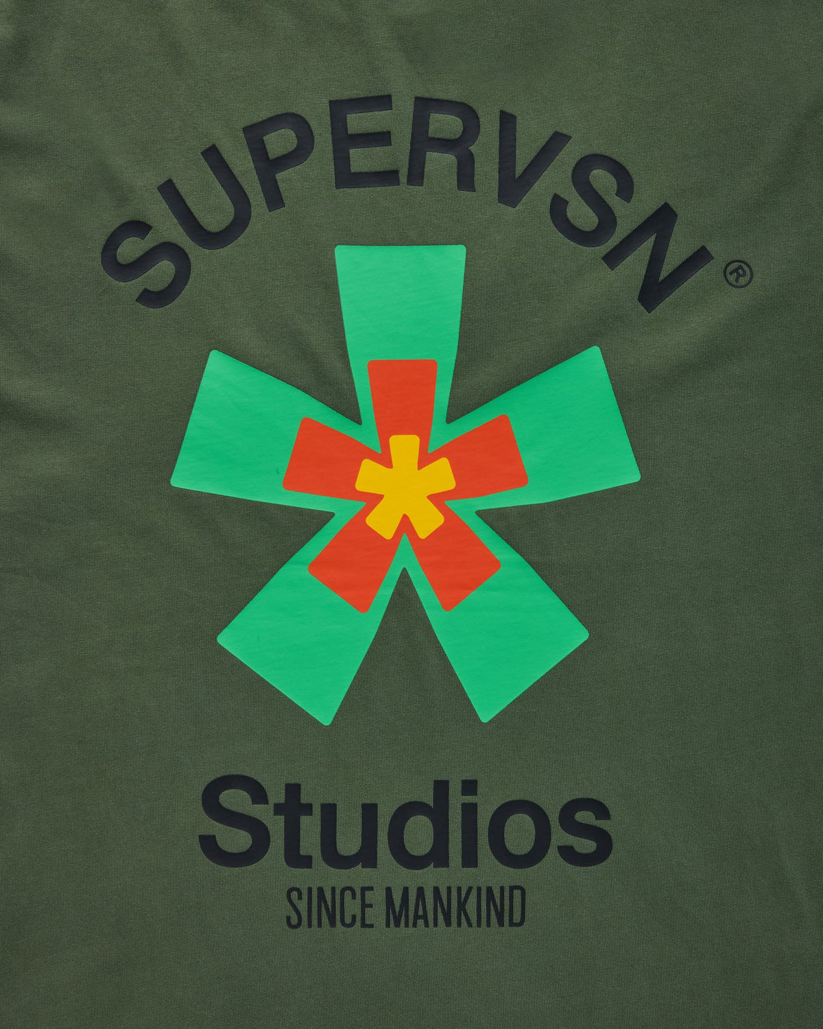Supervsn Starburst Tee Moss