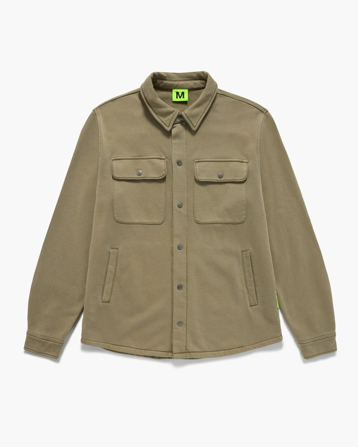 Supervsn Fleece Overshirt Gravel