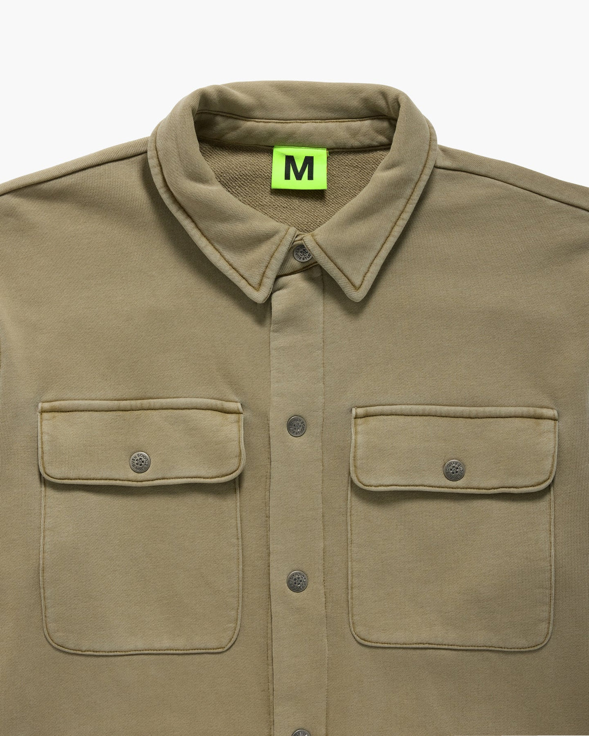 Supervsn Fleece Overshirt Gravel