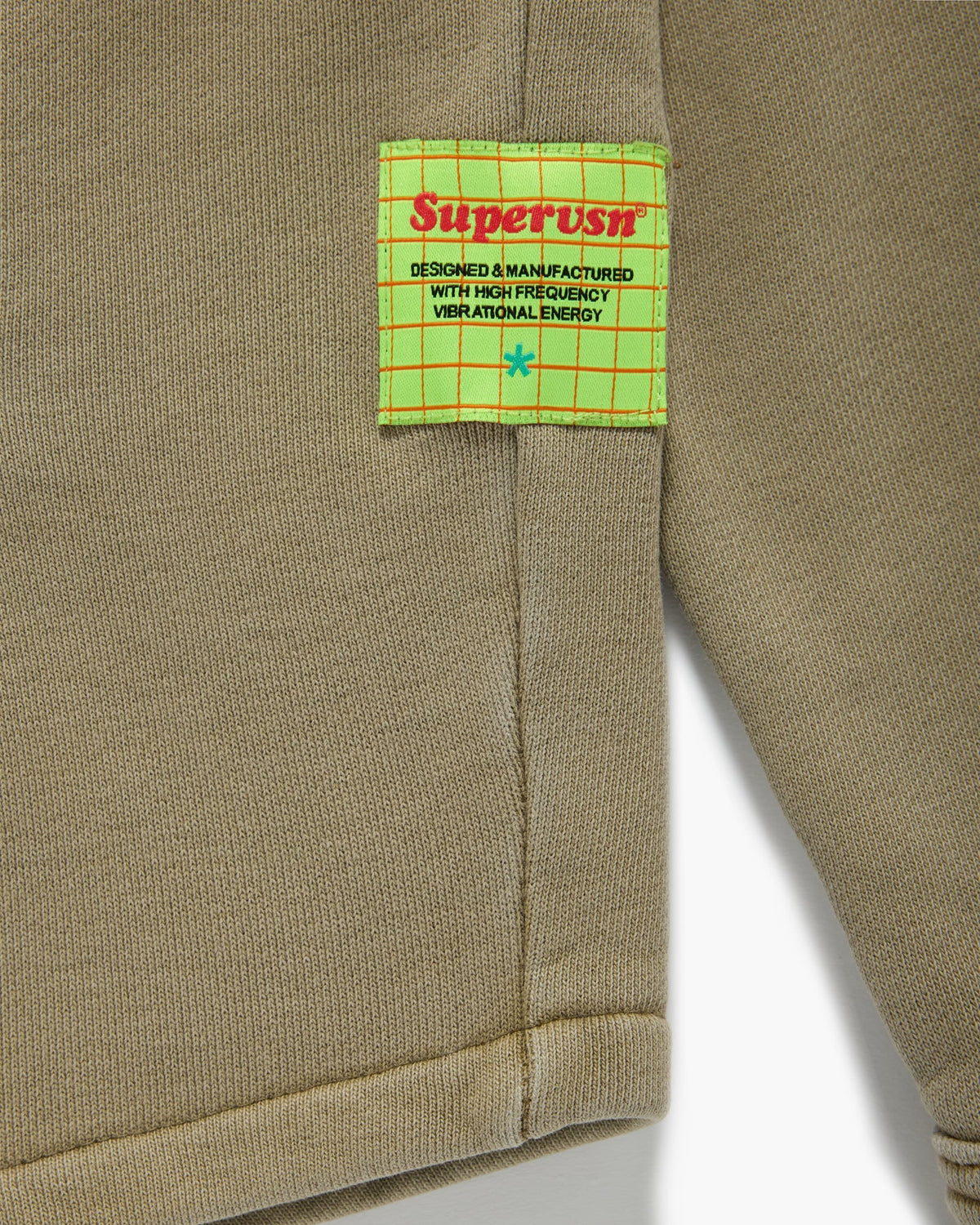 Supervsn Fleece Overshirt Gravel