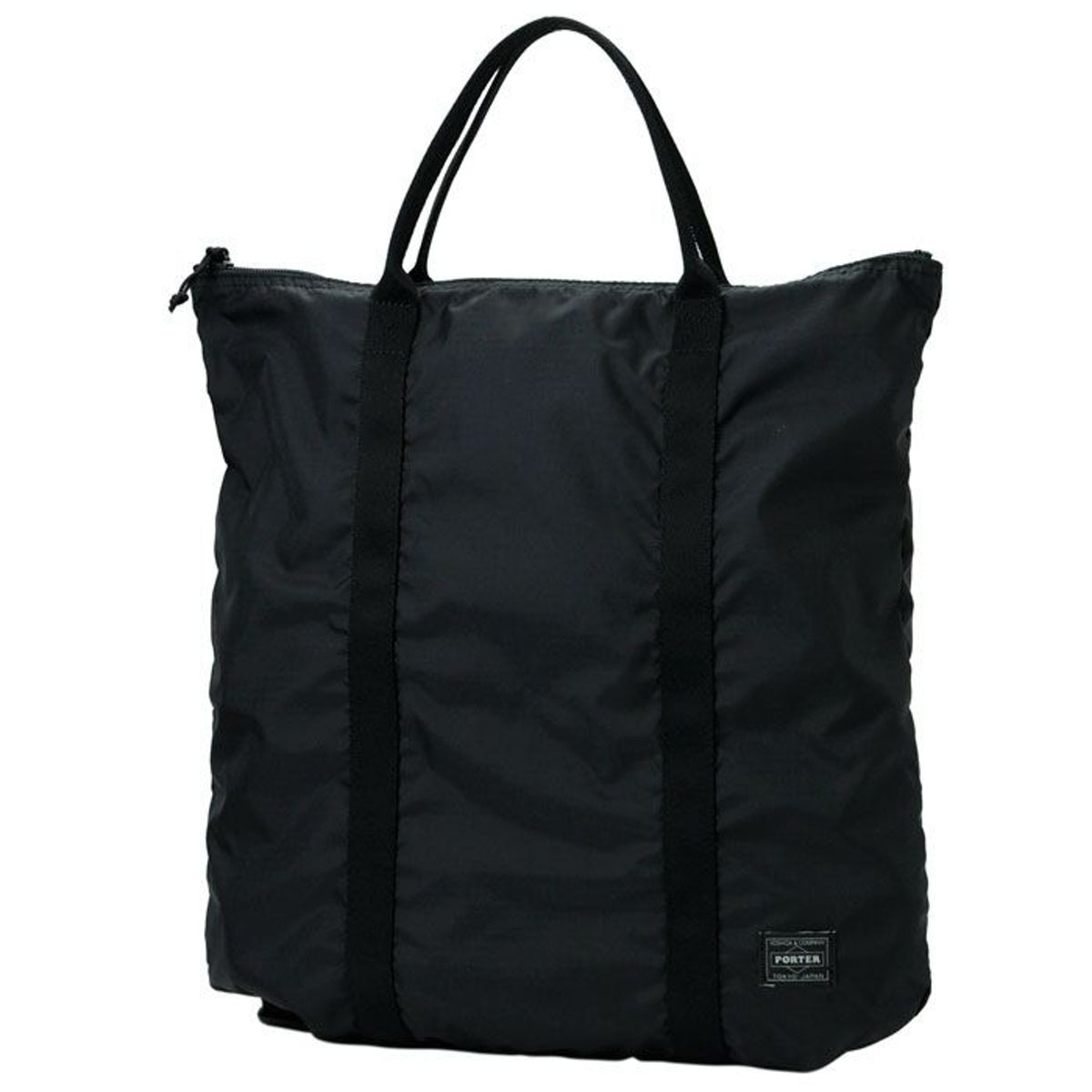 FLEX 2WAY TOTE BAG - BLACK