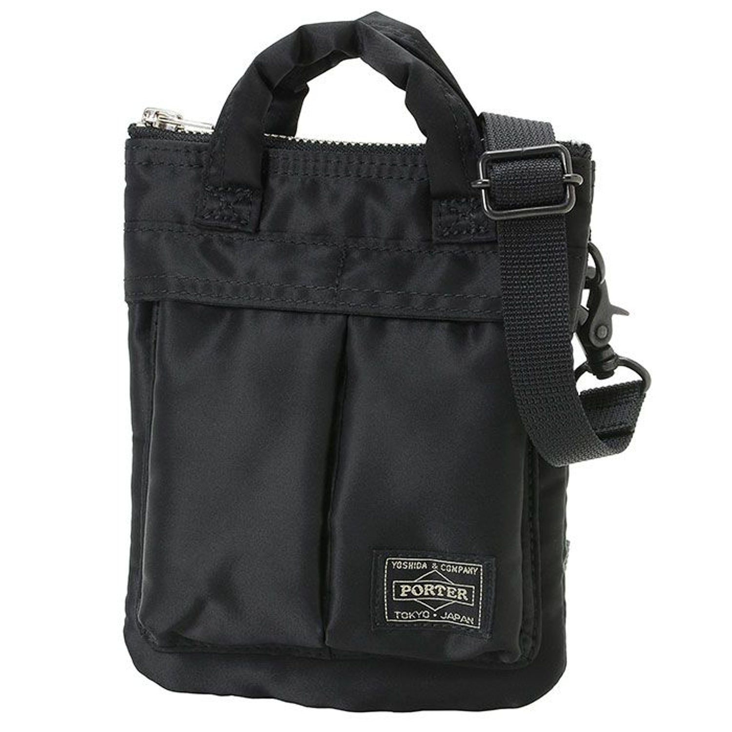 HEAD PORTER HELMETBAG MINI ミニショルダーバッグ HOWL HELMET BAG MINI - BLACK | PORTER YOSHIDA - Momentum