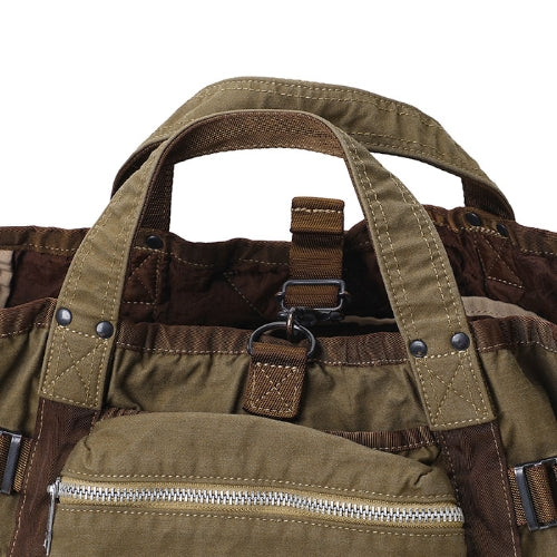 CRAG 2WAY RUCK SACK - KHAKI | PORTER YOSHIDA - Momentum Clothing