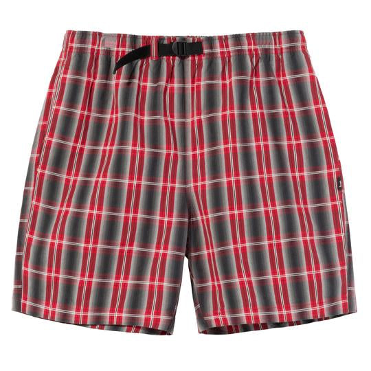 Plaid deals red shorts