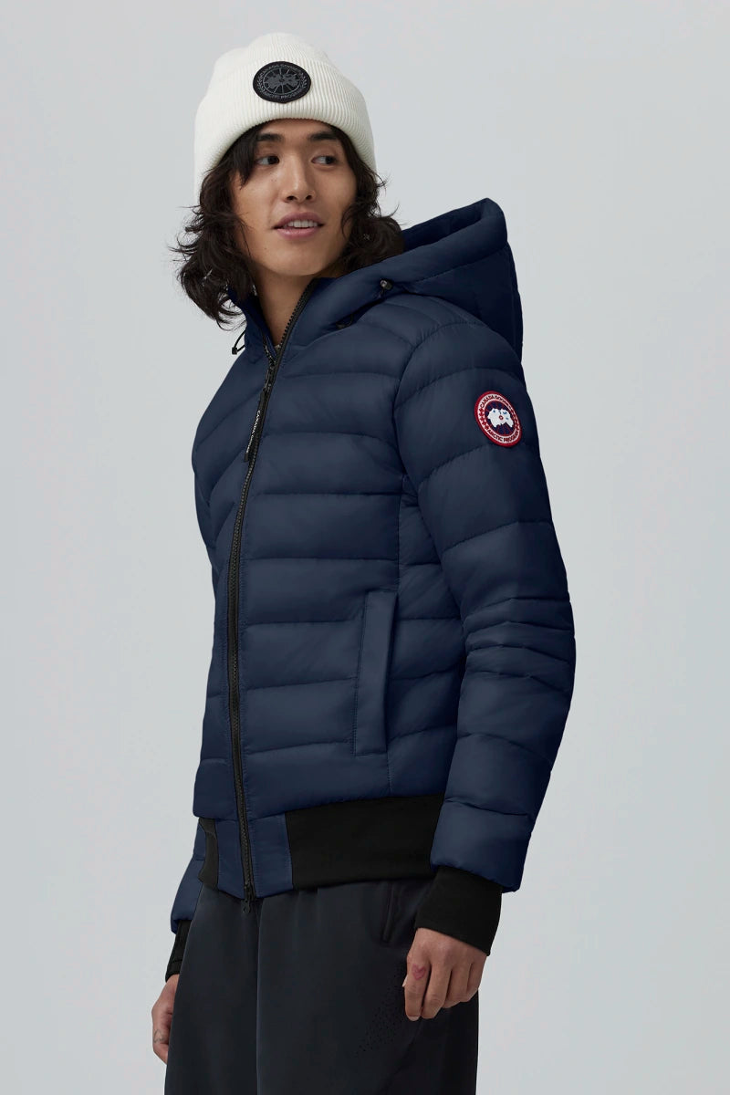 Navy canada goose shop bomber