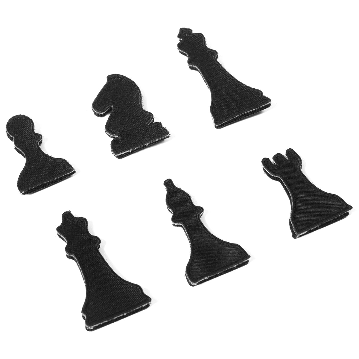 MARKET CHESS CLUB PIECES - BLACK