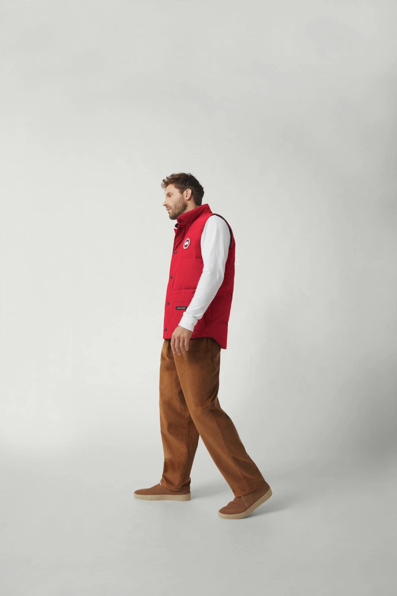 FREESTYLE CREW VEST RED I CANADA GOOSE Momentum Clothing
