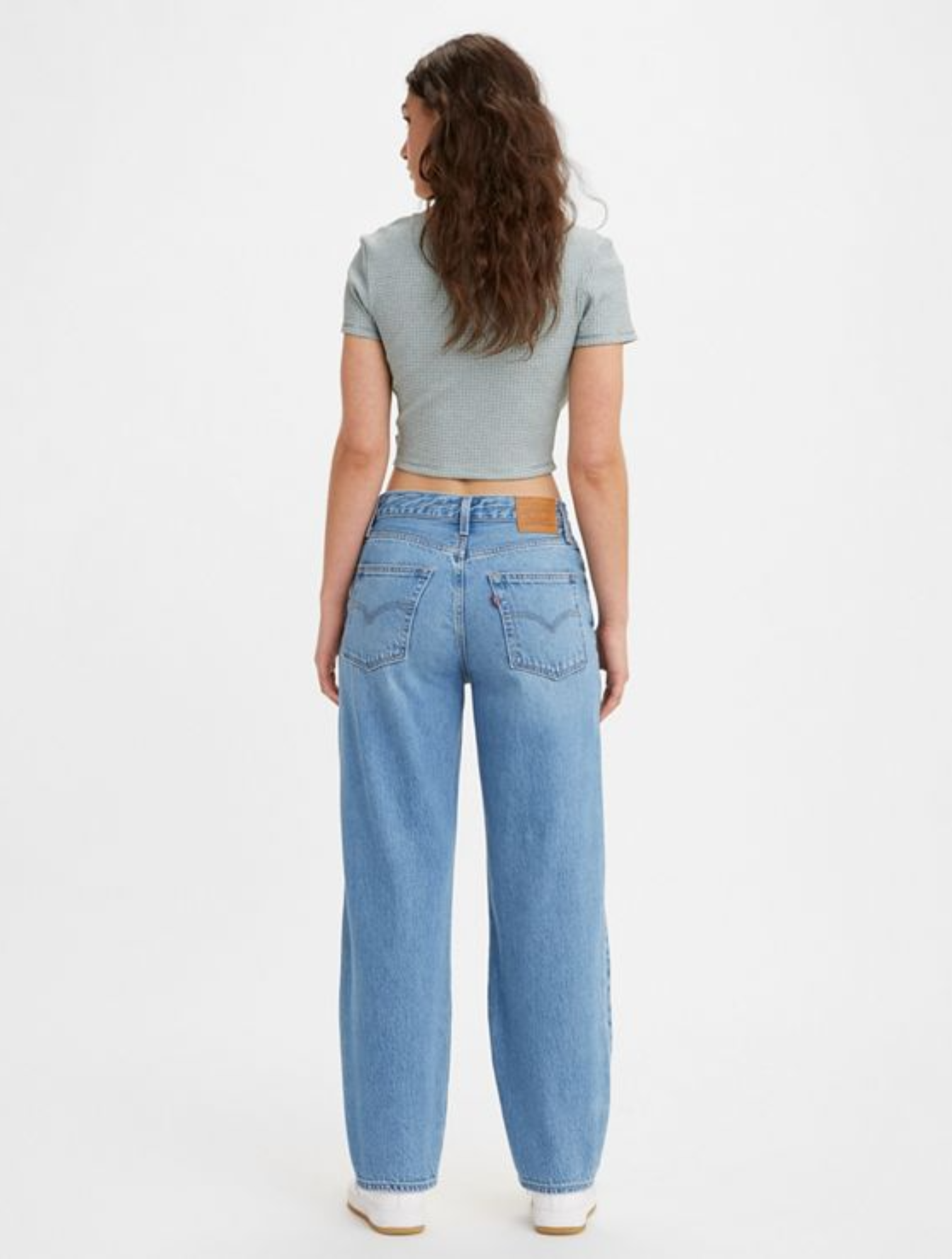BAGGY DAD JEANS - IN THE MIDDLE W DAMAGE I LEVI'S - Momentum Clothing
