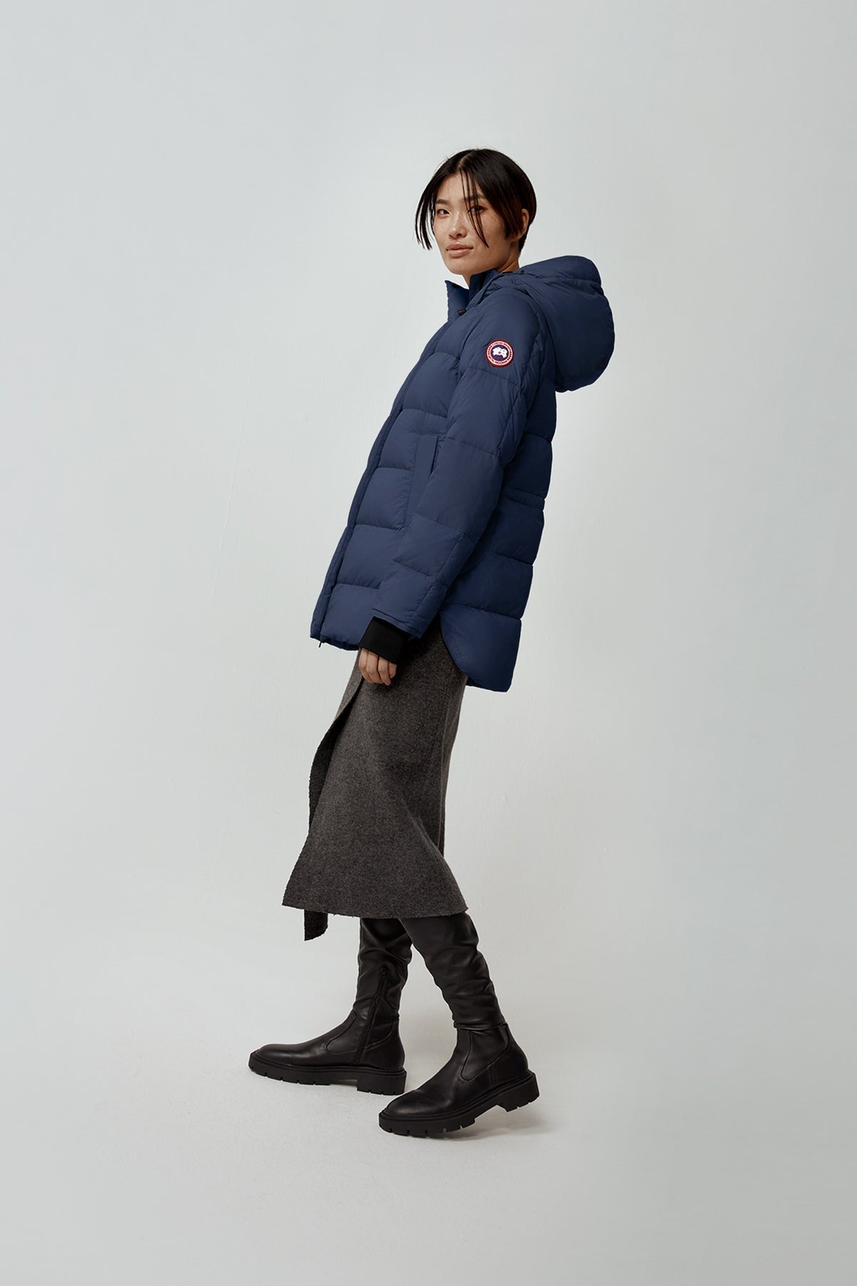 ALLISTON DOWN JACKET - ATLANTIC NAVY | CANADA GOOSE - Momentum