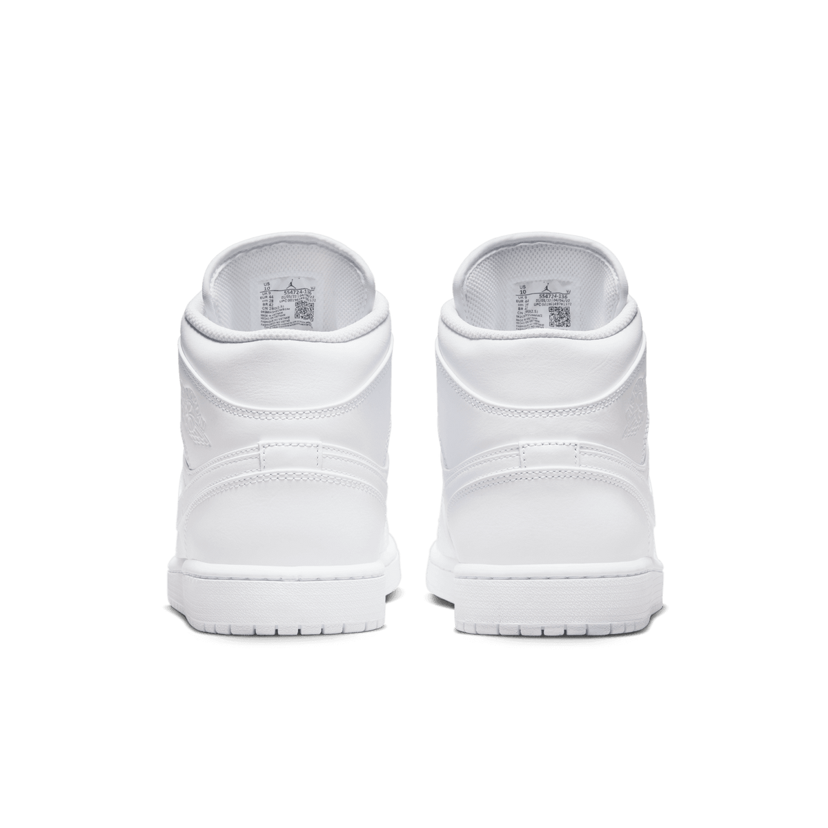 Air Jordan 1 Mid - White 554724-136