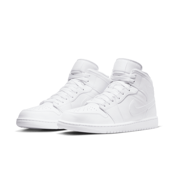 Jordan 1's hot sale all white