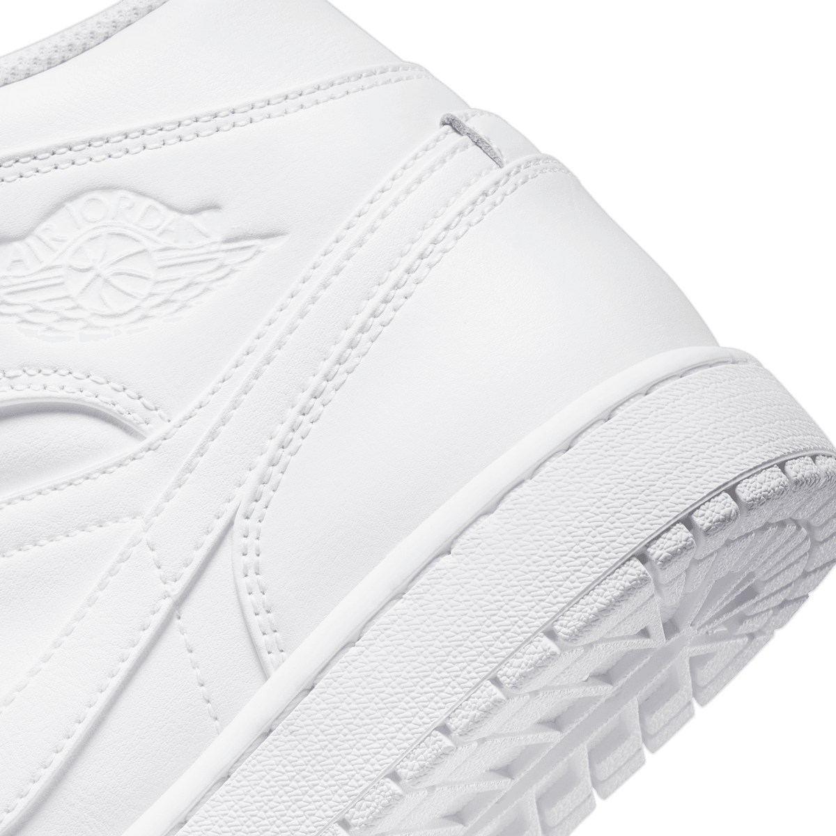Air Jordan 1 Mid - White 554724-136