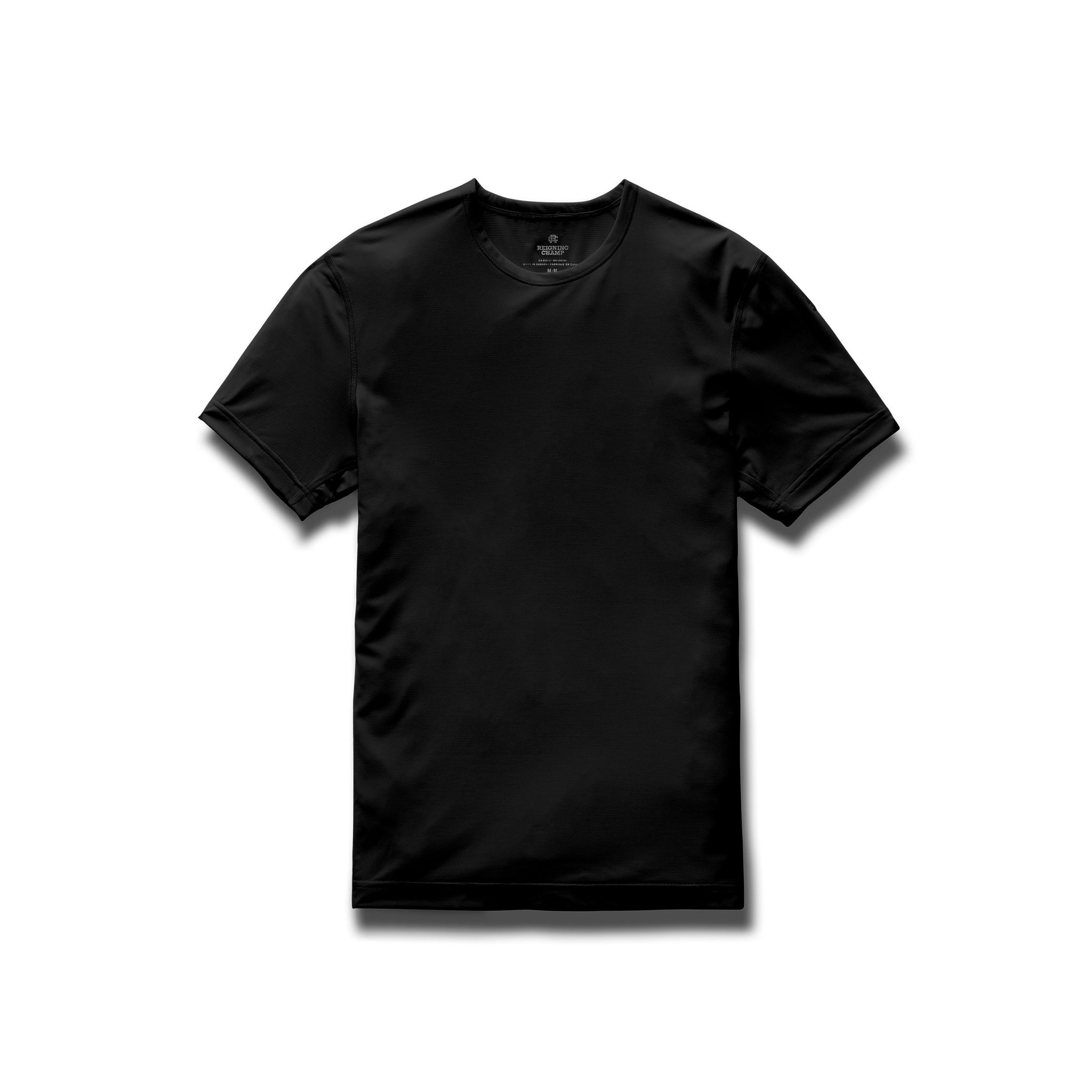 DELTAPEAK 90 TRAINING T-SHIRT - BLACK | REIGNING CHAMP - Momentum Clothing