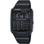 CA506B-1AVT VINTAGE CALCULATOR WATCH - BLACK