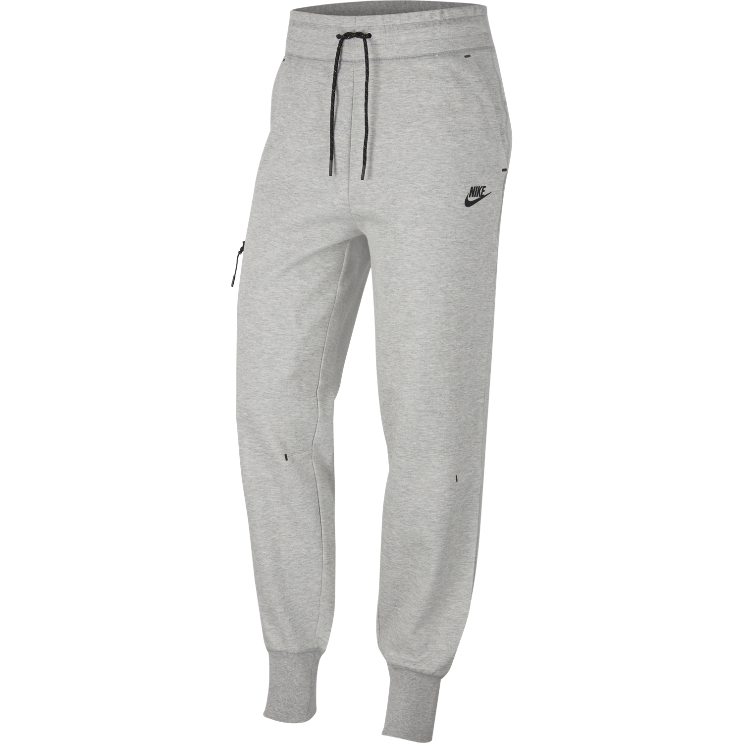 Nike Sportswear Tech Fleece Pants - College Grey/Black/Metallic Silver -  Bottoms - Mens Clothing
