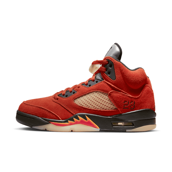 Jordan 5 retro hot sale fire red