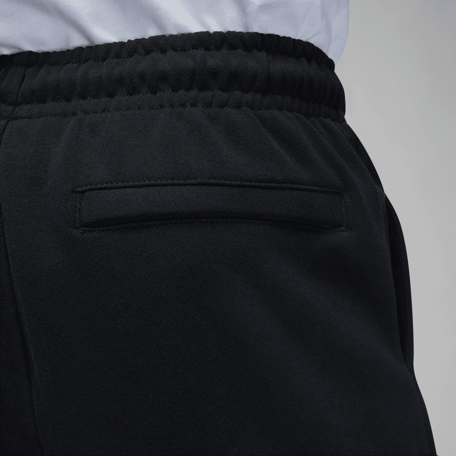Jordan Essentials Fleece Pants Black - black/white