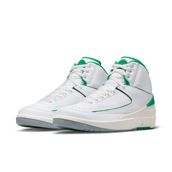 AIR JORDAN 2 RETRO - WHITE / LUCKY GREEN DR8884-103 I