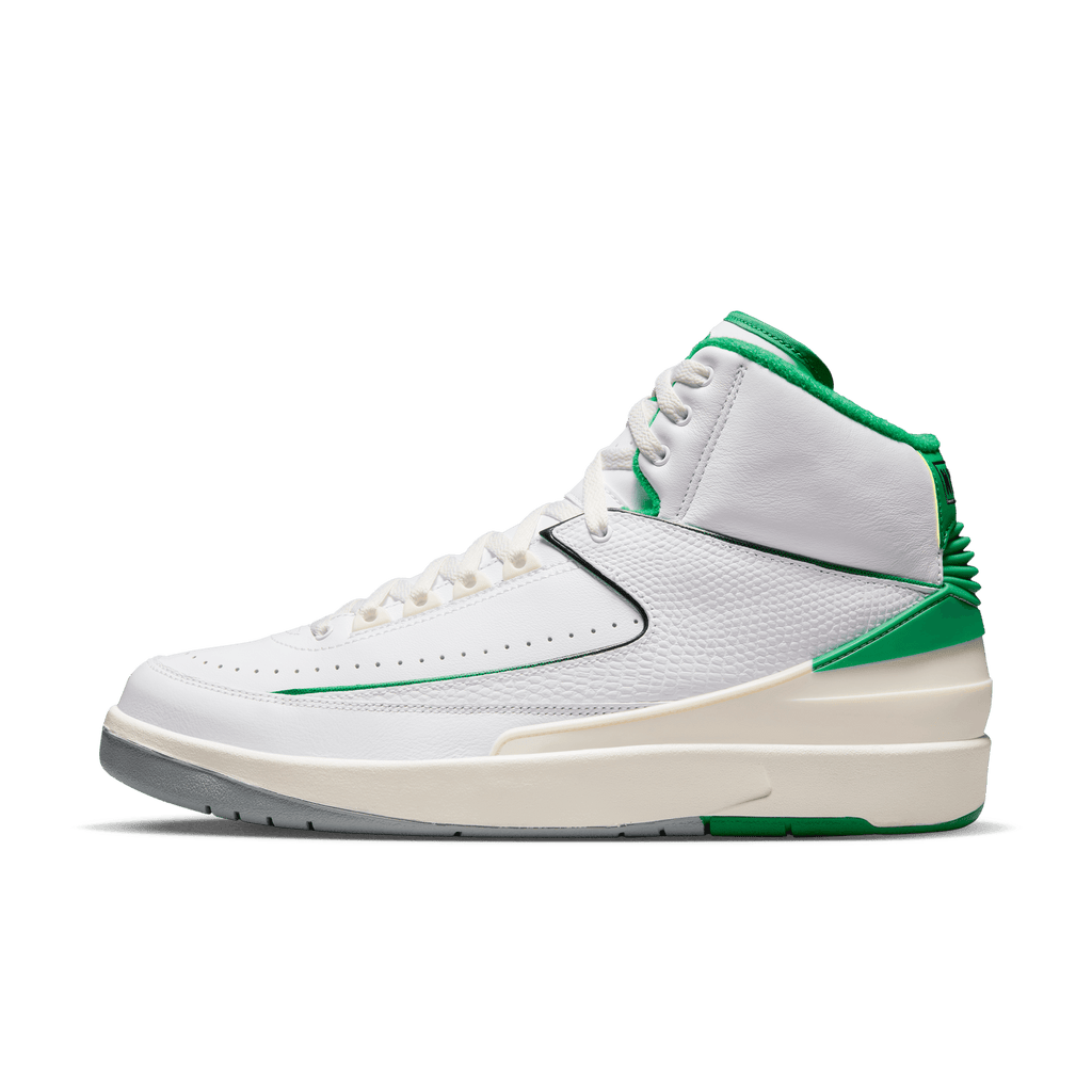 AIR JORDAN 2 RETRO - WHITE / LUCKY GREEN DR8884-103 I