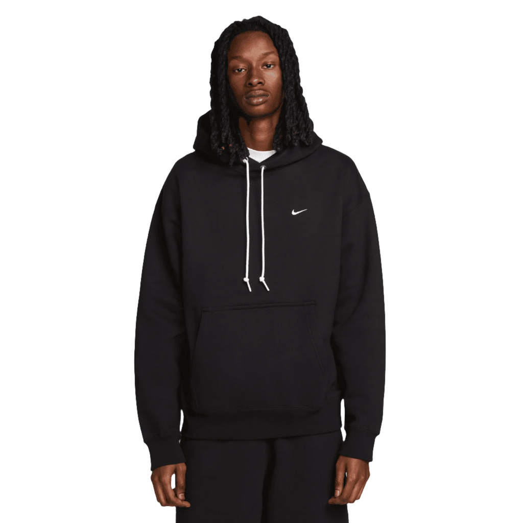 パーカー・フーディ Nike SS25 SOLO SWOOSH HOODIE (DX1355 412) Nike Solo Swoosh Fleece Pullover Hoodie - University Blue