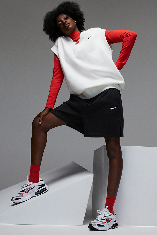 W NSW PHOENIX FLEECE HR SHORT BALLER