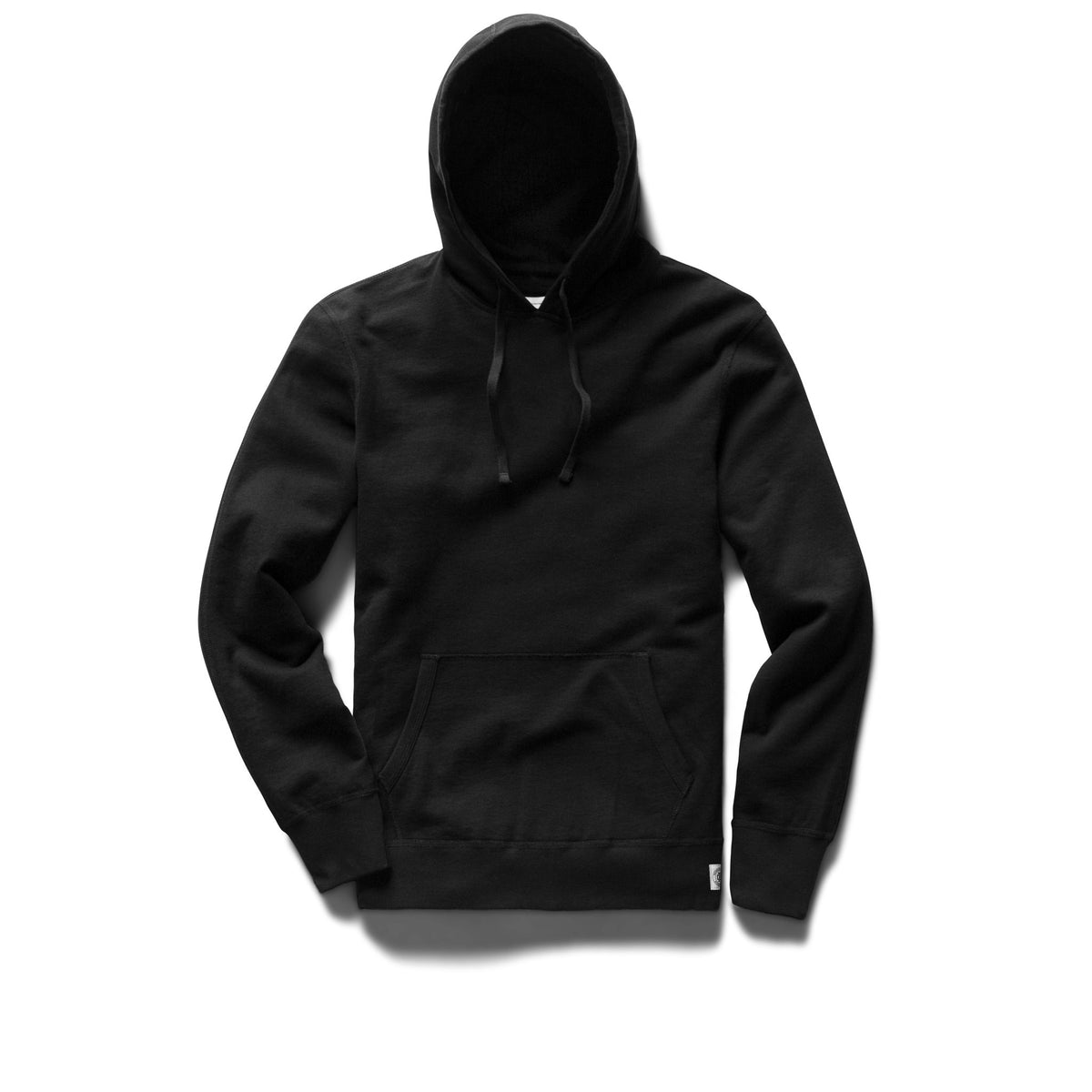 Reigning Champ Lightweight Terry Pullover Hoodie Black
