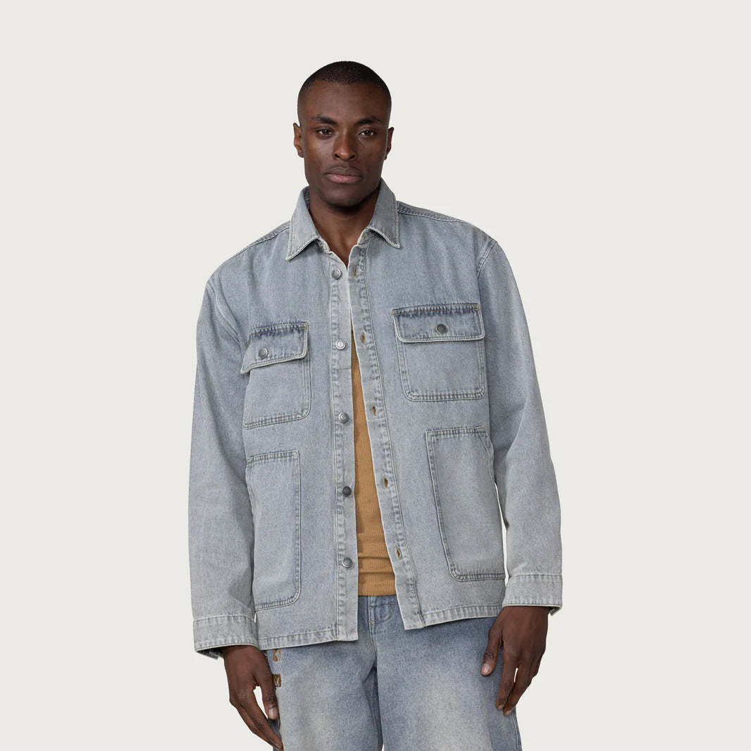 Indigo chore jacket hot sale